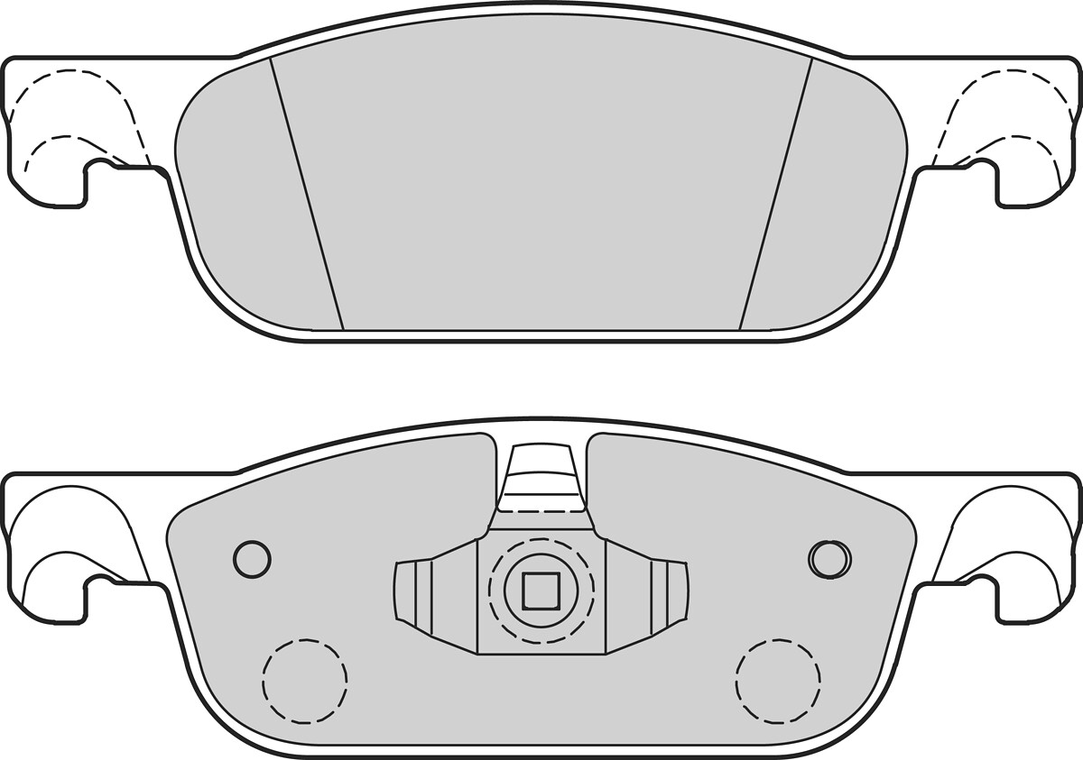 BRAKE PADS FIRST RENAULT CLIO IV